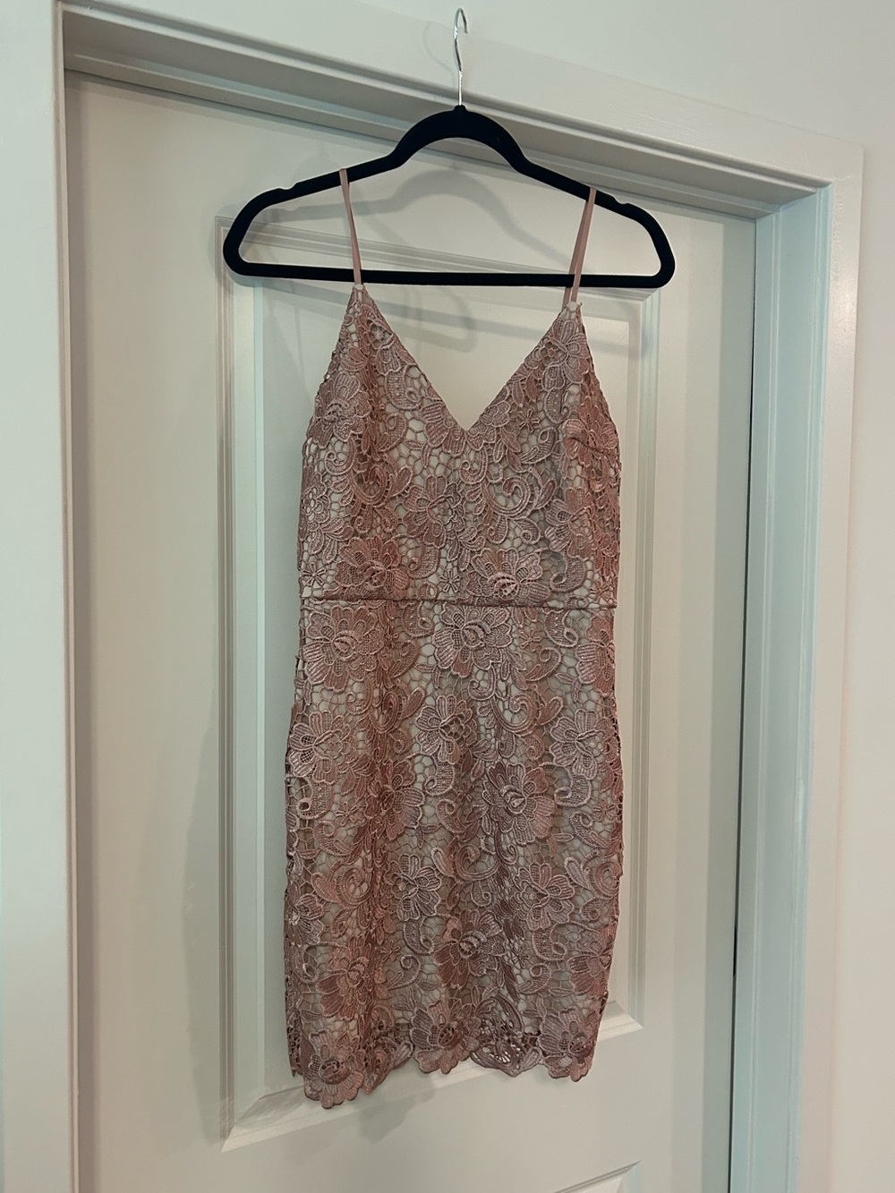 Express Dusty Rose Dress